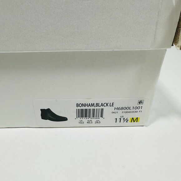 Vince Men's Size 11.5 Bonham Leather Chelsea Boot Black NIB $350 - Picture 6 of 6